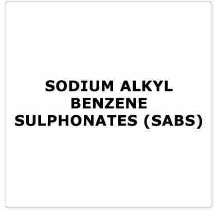 Sodium Alkyl Benzene Sulphonates