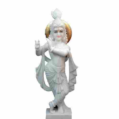 Marble krishna statue 