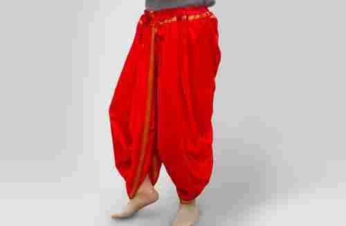 Ready to Wear Red Dhoti