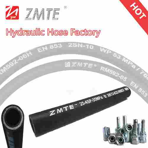 High Pressure Hydraulic Rubber Hose (DIN EN 856 4SP)