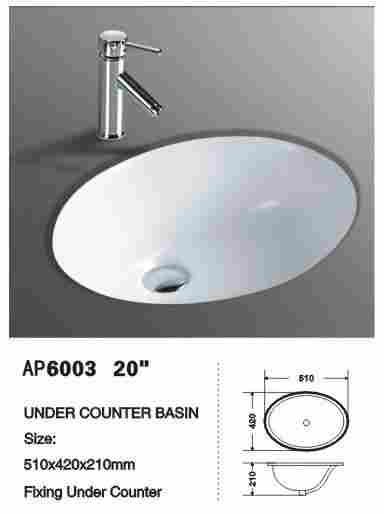 AP6003 Under Counter Washbasin