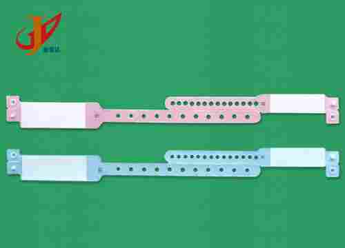 Blue And Pink Disposable Waterproof ID Bracelets