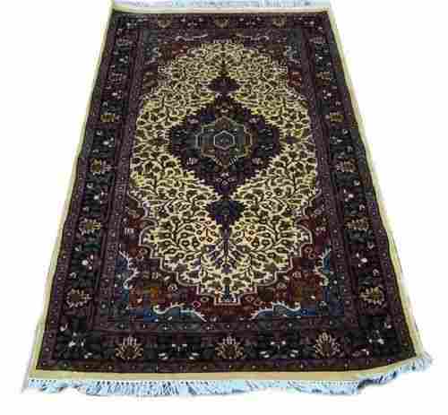 Handmade Silk Staple Carpets