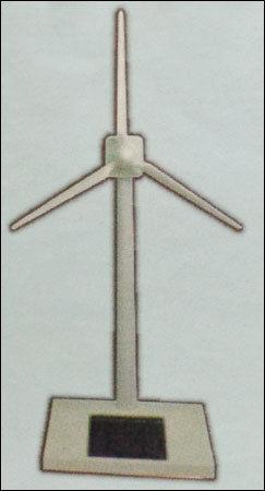 White Solar Windmill