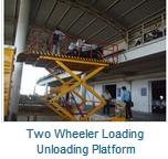2 Wheeler Loading Unloading Platform