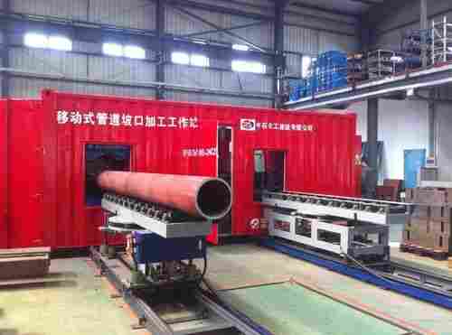 Numerical Control Pipe Cutting And Beveling Workstation (Container Type)