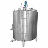 Vertical Stainless Steel Milk Storage Tank