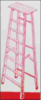 Aluminium Folding Ladder With Flat Steps