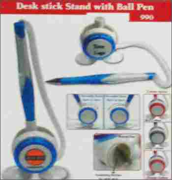 Desk Stick Stand With Ball Pen