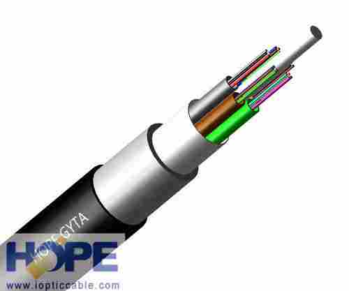 GYTA Aluminum Longitudinal Layer Stranded Fiber Optic Cable