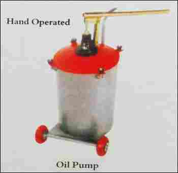 Hand Operated Lubricating Oil Pumps
