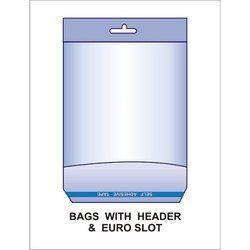  हेडर और यूरो स्लॉट के साथ बैग 