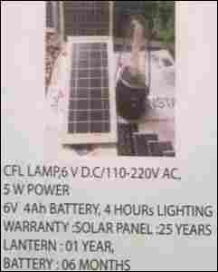 Solar Cfl Lamps