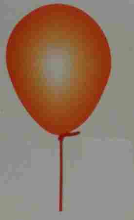 Birthday Party Orange Balloons