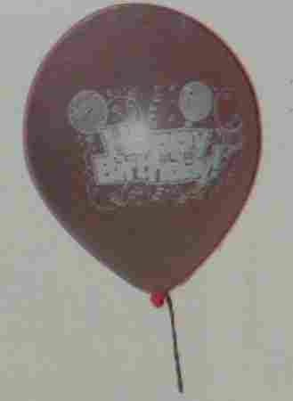 Pink Birthday Printed Balloons