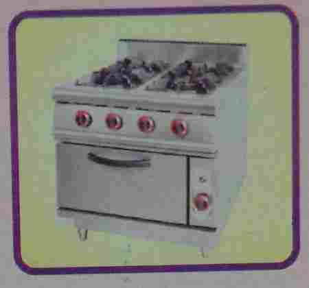Two Burner Gas Range With Oven