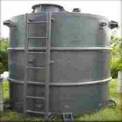 Cylindrical Vertical Tank With Flat Bottom