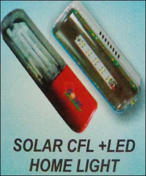 Solar Cfl+Led Home Light