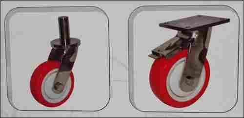 Ss Heavy Duty Castor With Polyurethane Wheel