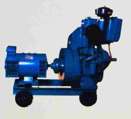 7.5 KVA Generator Set with Single Cylinder Diesel Engine
