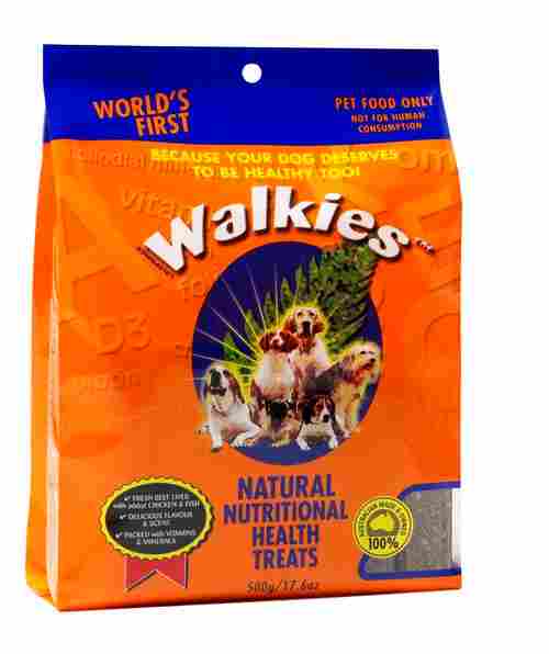 Walkies Natural Nutritional Health Treats for Dogs (Value Bags)