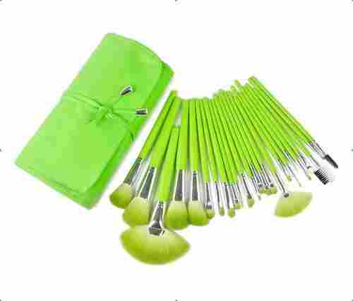 24pcs Green Cosmetic Brush Sets (Makeup Tools)