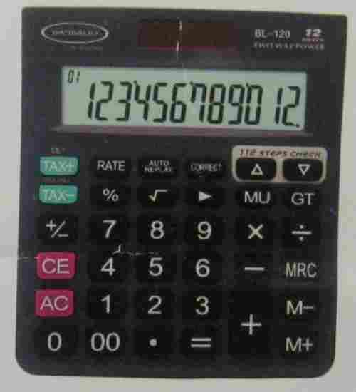 12 Digit Dual Power Calculator (Bl-120)