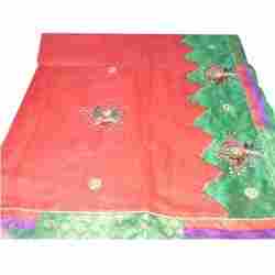 Supernet Hand Embroidered Sarees