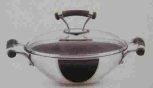 Kadai With Lid (Contempo Stainless Steel)