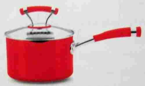 Milk Pan With Lid (Contempo Red)