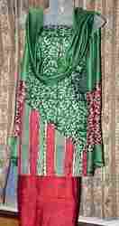 Ladies Fashionable Silk Salwar Suit
