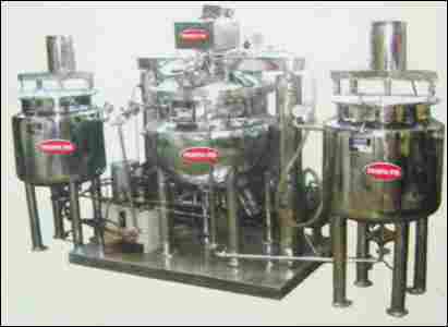 Fully Automatic Ointment Manufacturing Plant