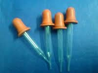 Droppers With Rubber Teat