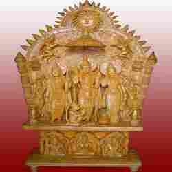 Decorative Ram Statues