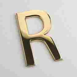 Brass Letter