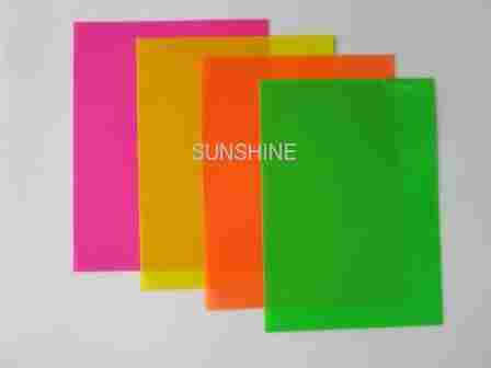 Eco-Friendly Fluo Color PP Sheet