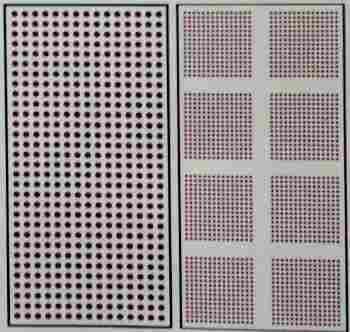 Acoustical Perforated Gypsum Board Panel (Olmac Perforation)