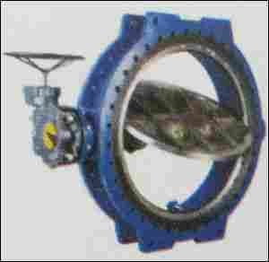 Flanged Body Double Centric Disc Butterfly Valve