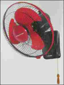 Red Colour Wall Oscillation Fan