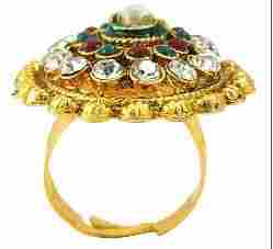 Gold Plated Ethnic Style Ring