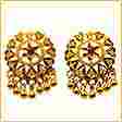Gold Simple Earrings
