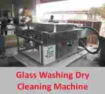 Glass Washing Dry Cleaning Machine