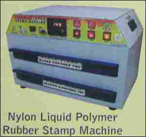 Nylone Liquid Polymer Rubber Stamp Machine