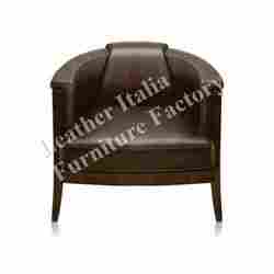 Single Seater Leather Chair