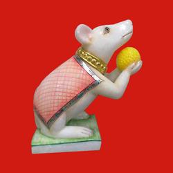 Marble Mouse Statue