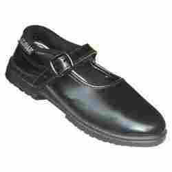 Girls Black Uniform Shoe