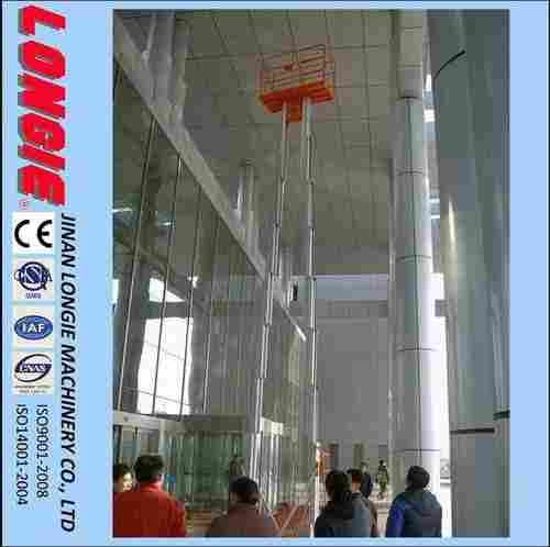 Aluminium Hydraulic Mast Aerial Work Platform