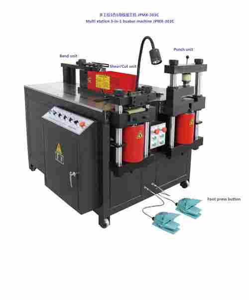 Hydraulic Multi-Station Busbar Processing Machine (JPMX-303C)