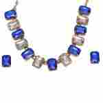 Fashion Blue Necklace Set