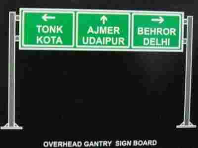 Overhead Gantry Sign Board